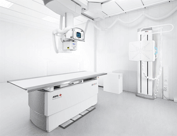 Image: The DX-D 600 DR system (Photo courtesy of Agfa HealthCare).